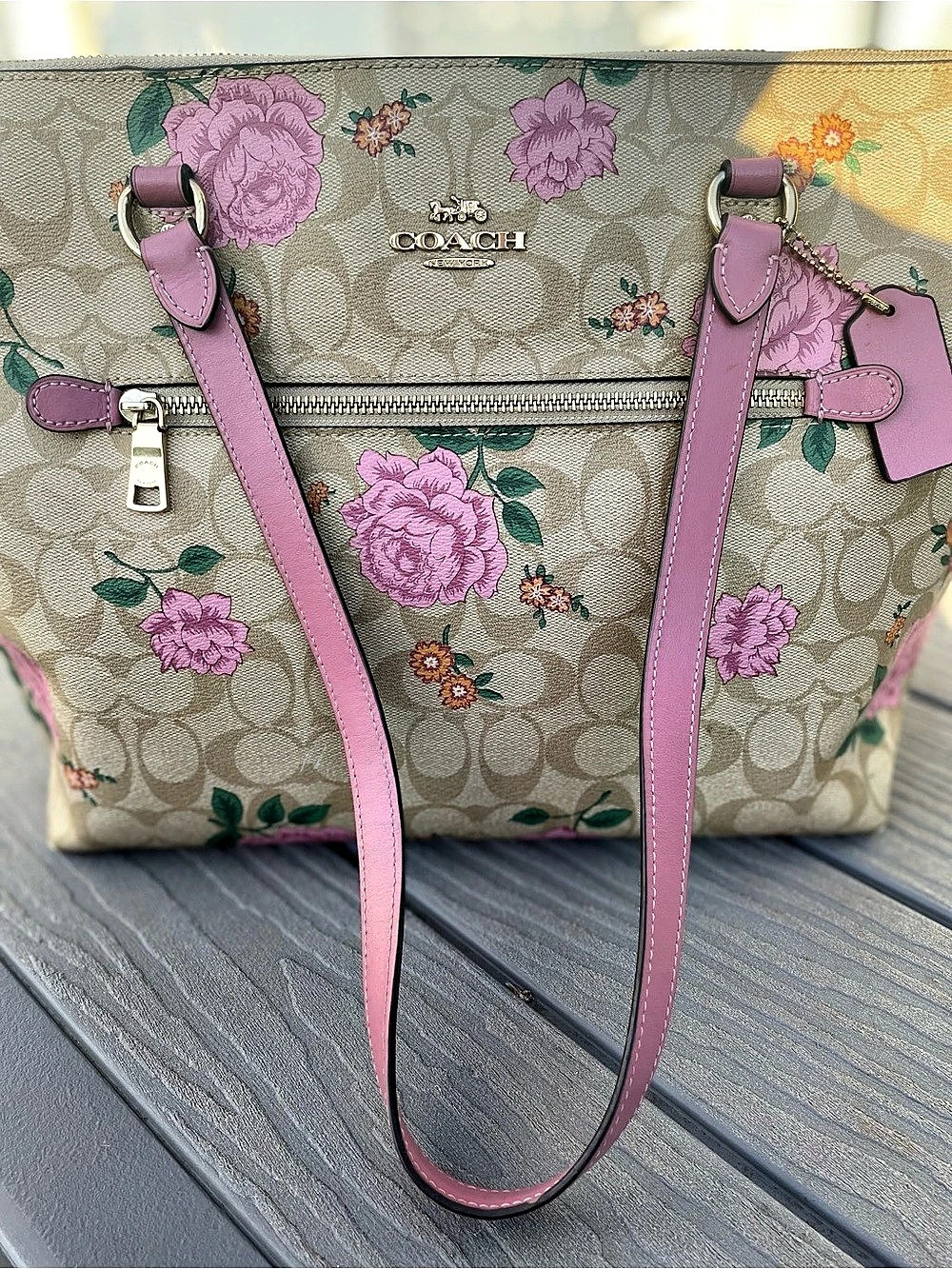 Coach Prairie Zip Tote - Picture 2 of 12